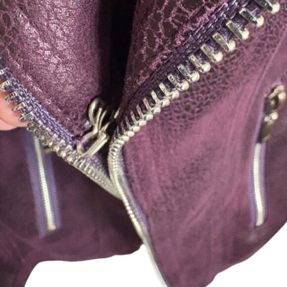 INSIGHT New York Faux Leather Studded Moto Jacket | 10 - Picture 4 of 9